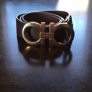 Men’s Salvatore Ferragamo belt. Authentic!!